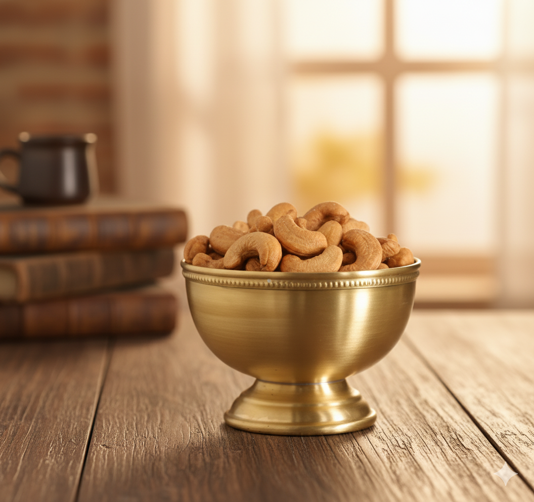 Pure Brass ice-cream/Dry Fruits/Serving Bowl