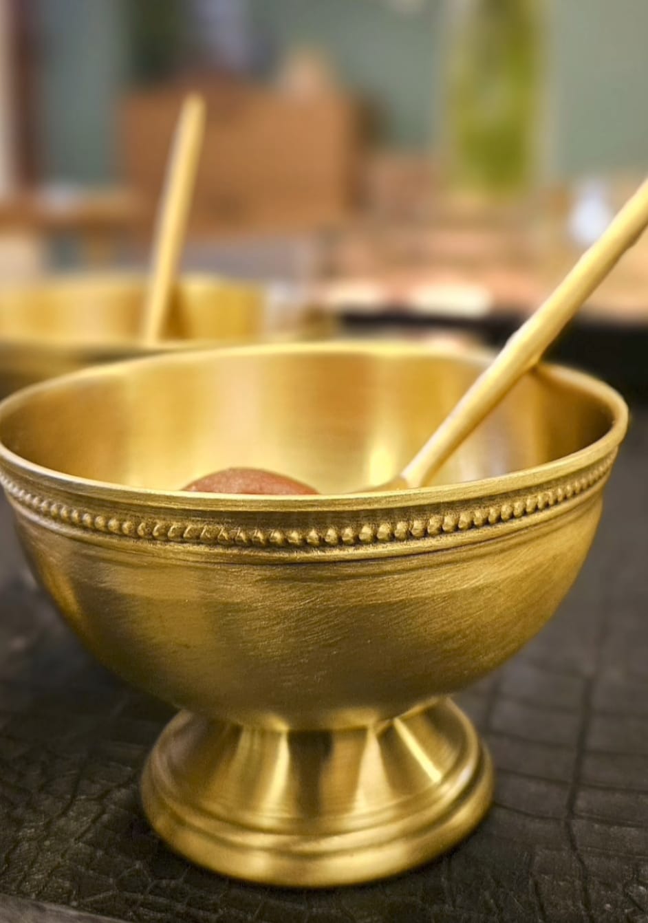 Pure Brass ice-cream/Dry Fruits/Serving Bowl